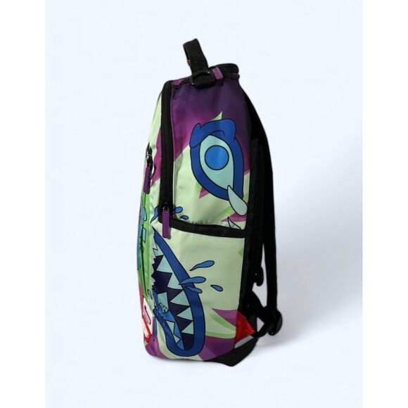 SPRAYGROUND POWERPUFF GIRLS MONSTER SHARK BACKPACK BOOK BAG RARE main image 5